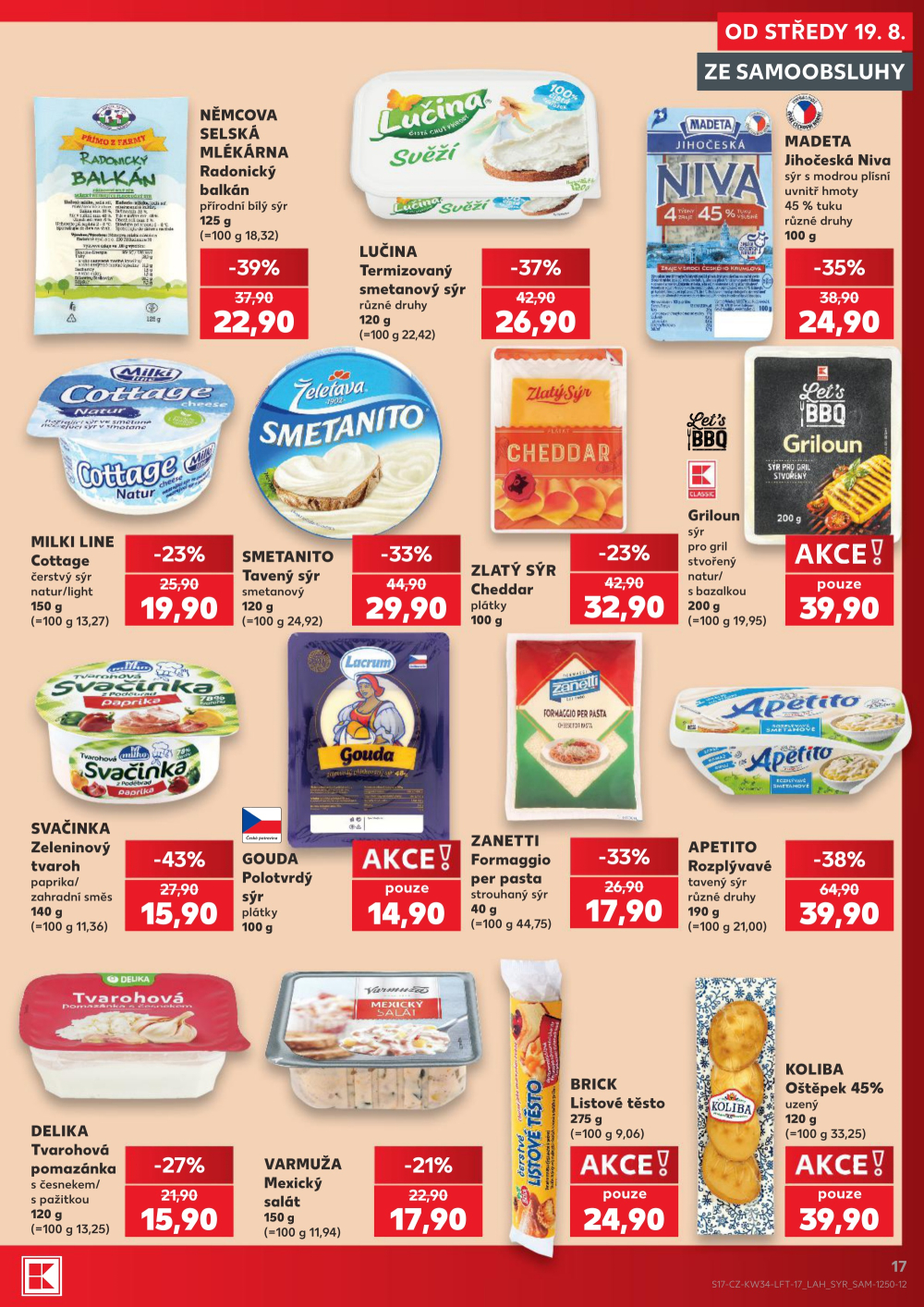 Leták Kaufland leták Praha 4 - Michle - strana 17