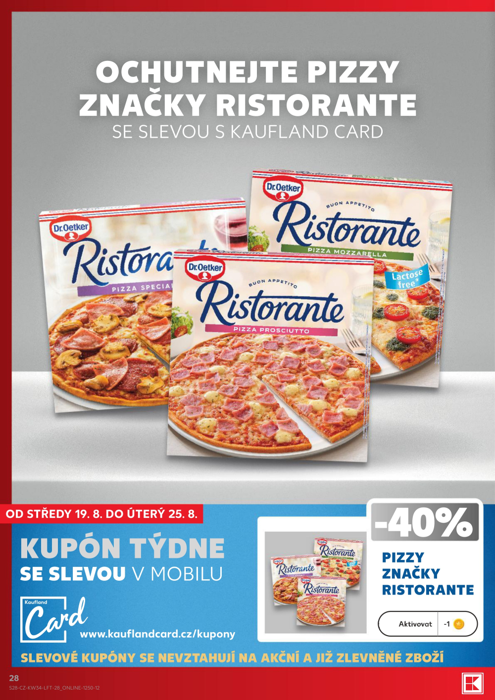 Leták Kaufland leták Praha 4 - Michle - strana 28