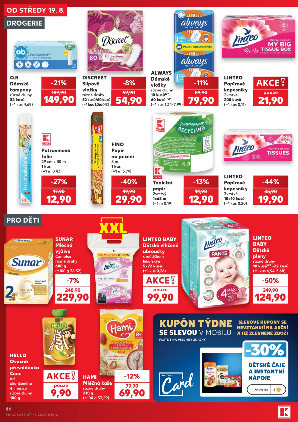 Leták Kaufland leták Praha 4 - Michle - strana 46