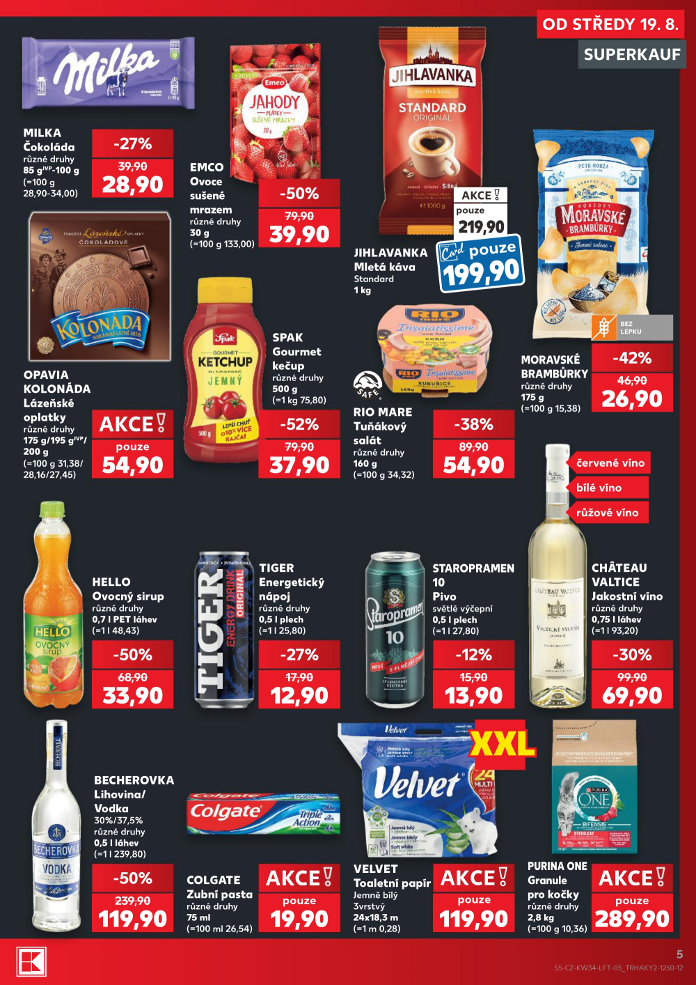 Leták Kaufland leták Praha 4 - Michle - strana 5