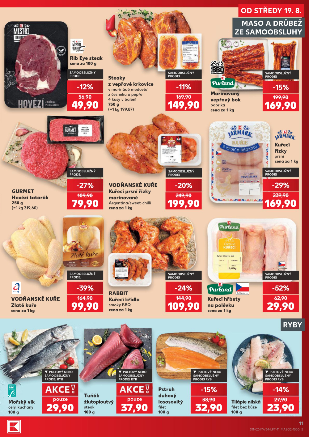 Leták Kaufland leták Praha 8 - Libeň - strana 11