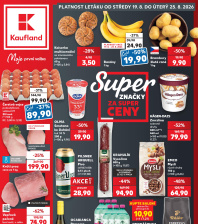 Akční leták Kaufland  Praha 8 - Libeň