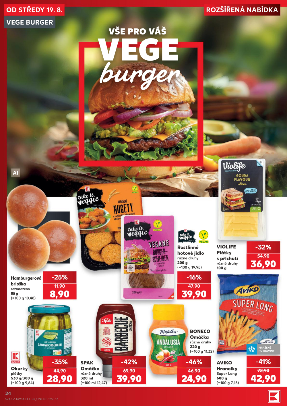 Leták Kaufland leták Praha 8 - Libeň - strana 24