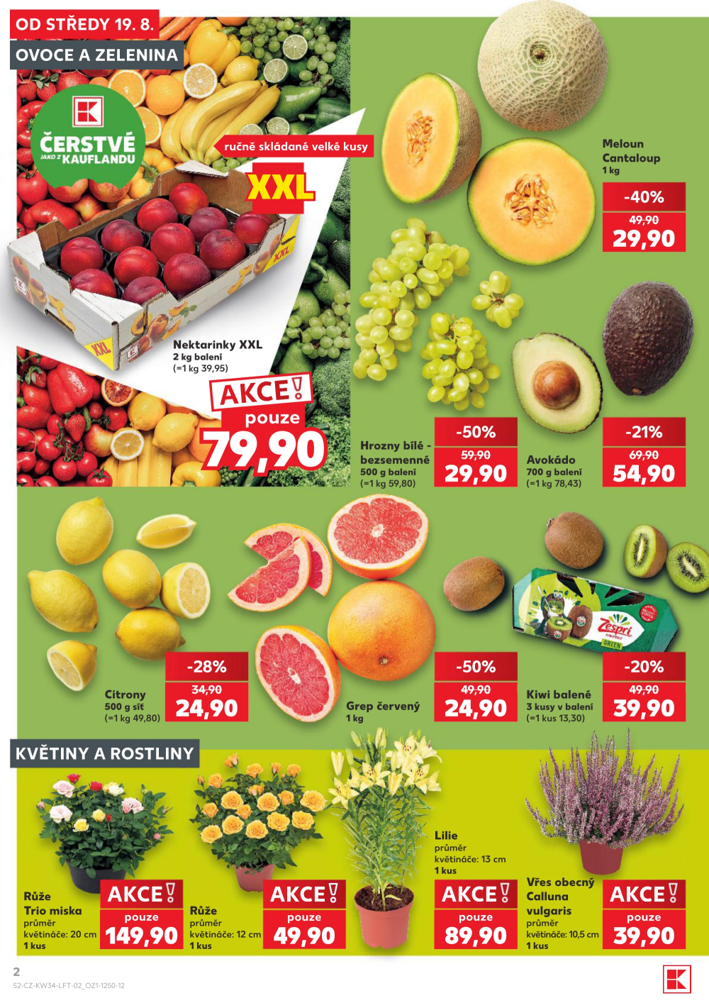 Leták Kaufland leták Praha 8 - Libeň - strana 2