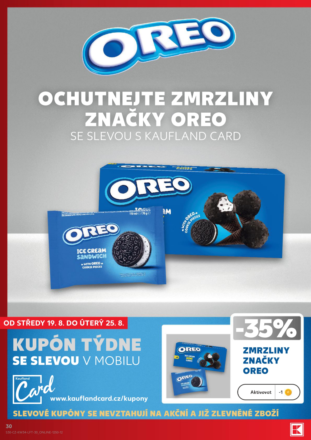Leták Kaufland leták Praha 8 - Libeň - strana 30