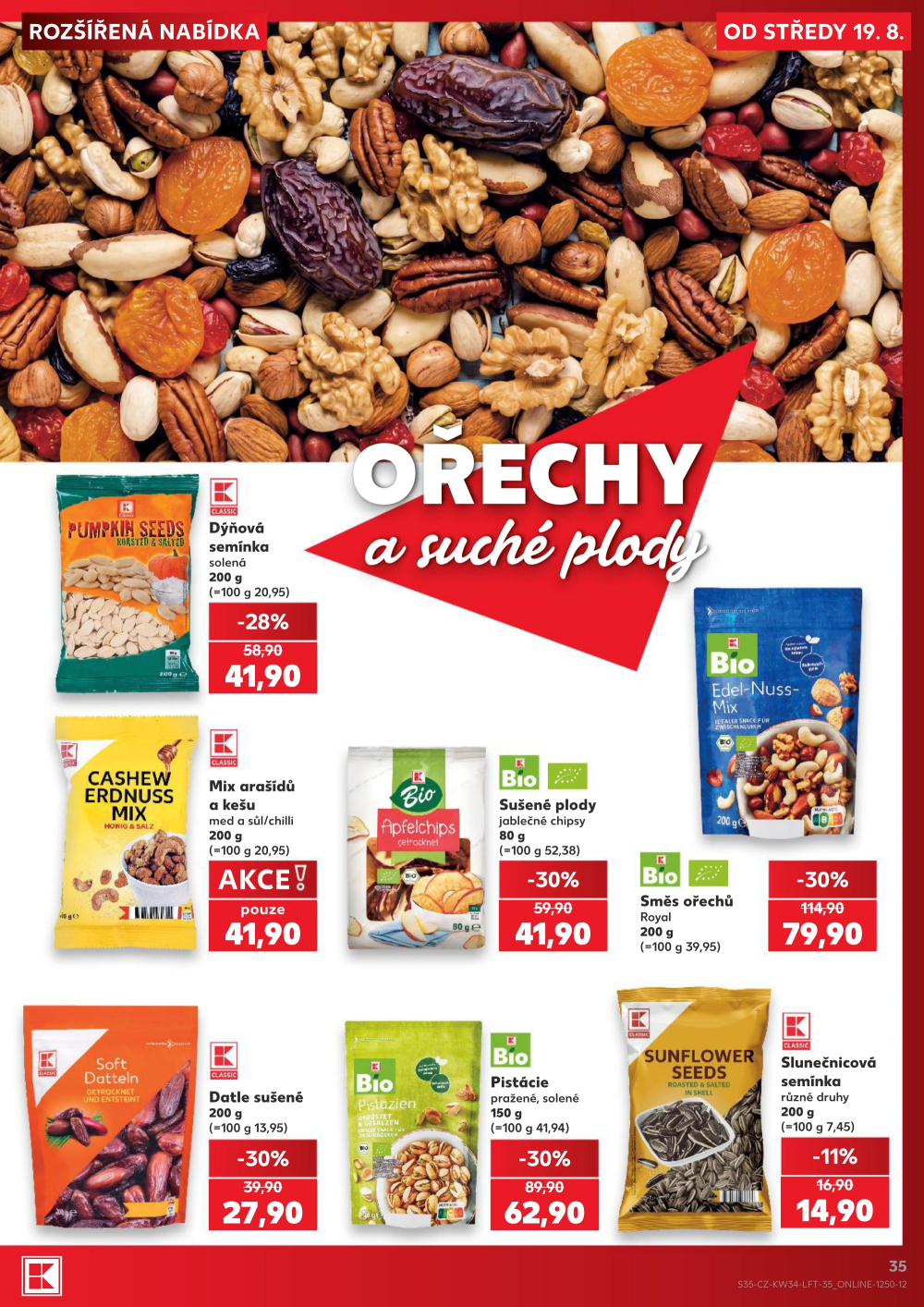 Leták Kaufland leták Praha 8 - Libeň - strana 35