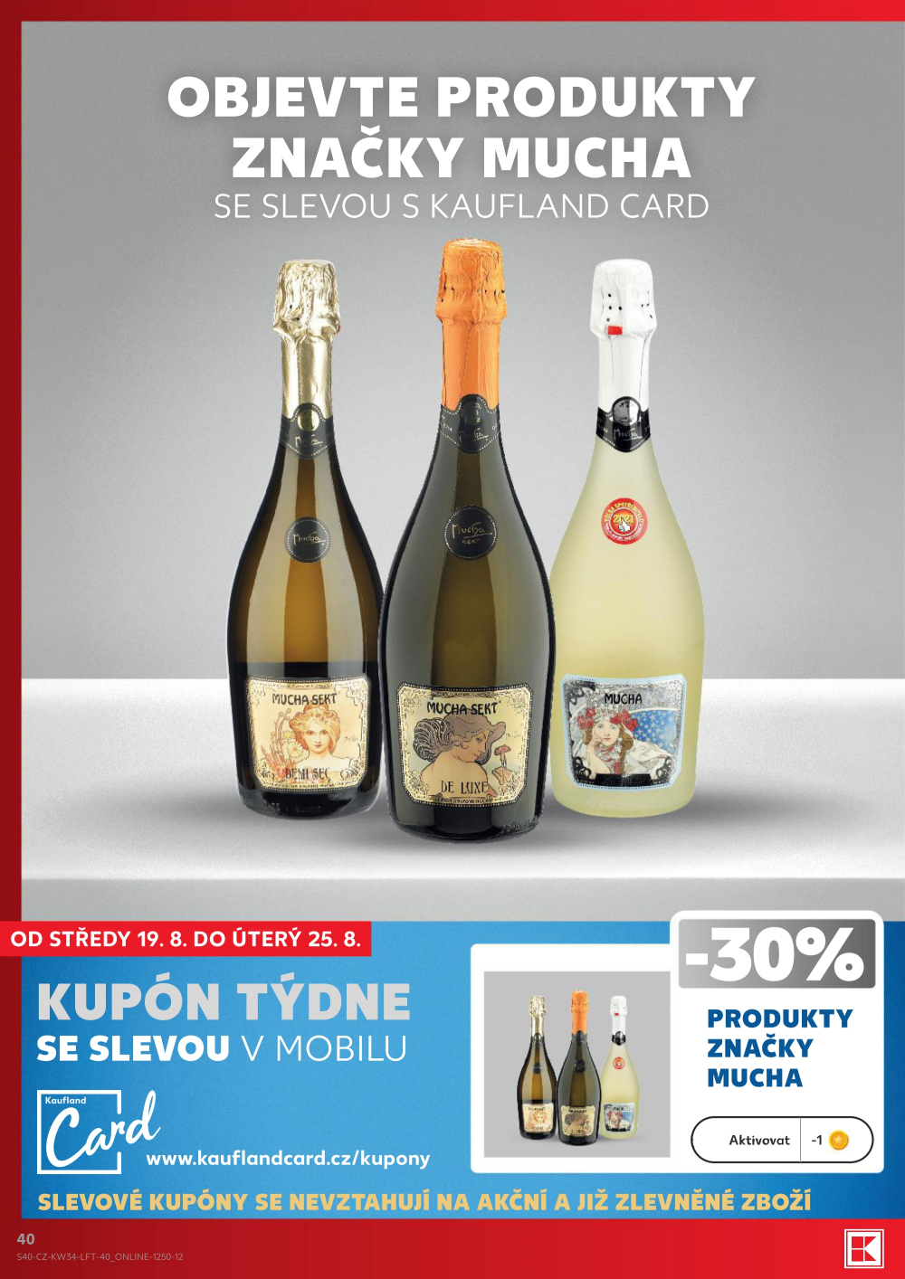 Leták Kaufland leták Praha 8 - Libeň - strana 40