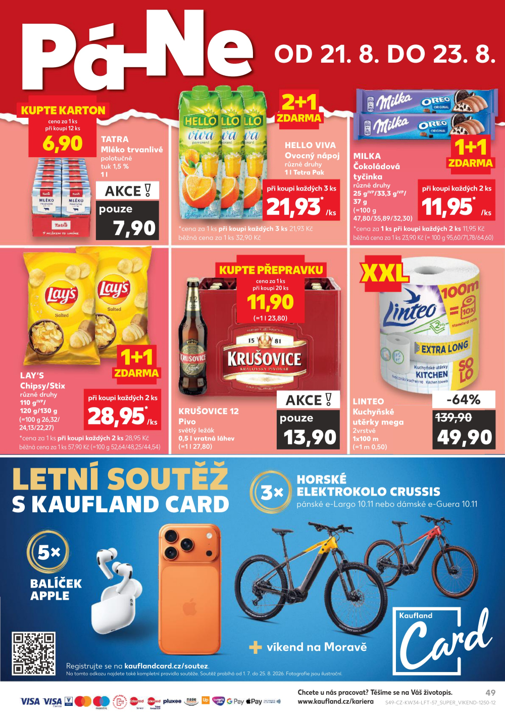 Leták Kaufland leták Praha 8 - Libeň - strana 49