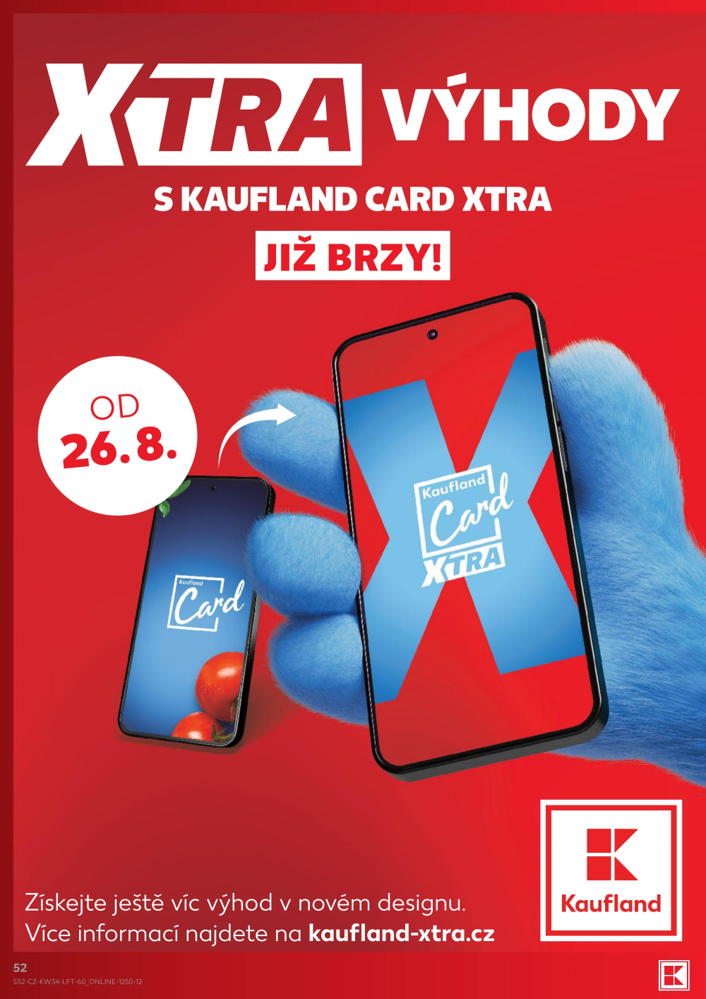 Leták Kaufland leták Praha 8 - Libeň - strana 52