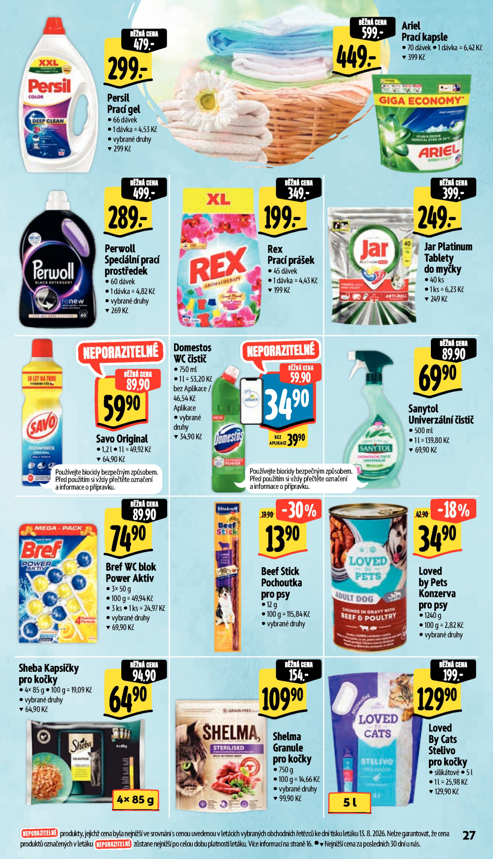 Leták Albert Supermarket leták - strana 39