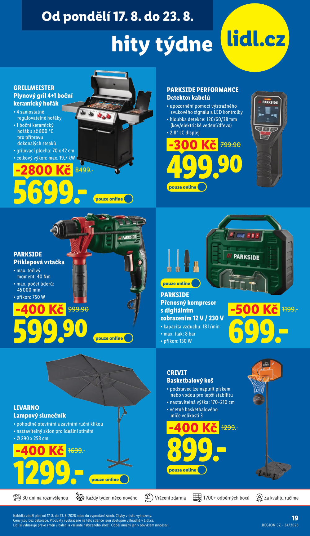 Leták Lidl - shop.cz leták - hity týdne - strana 1