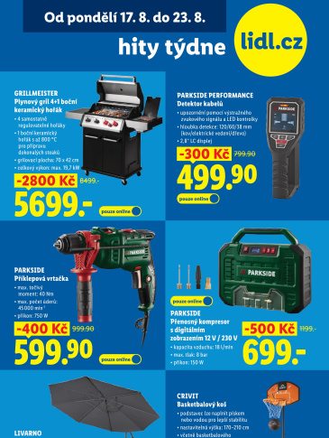 Lidl - shop.cz leták - hity týdne