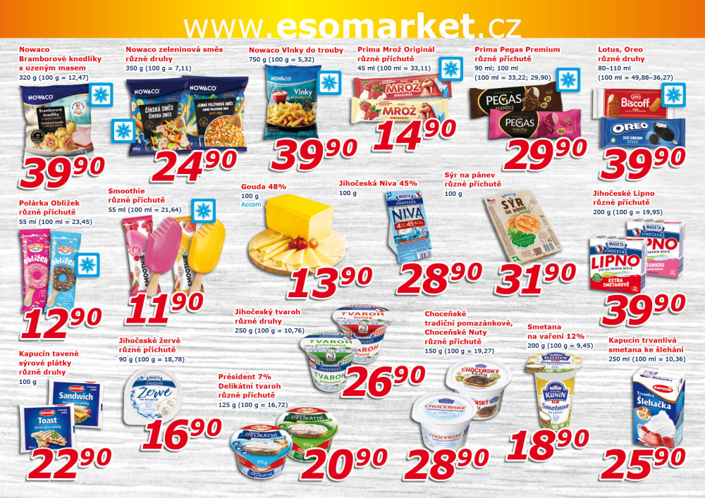 Leták ESO MARKET leták - strana 3