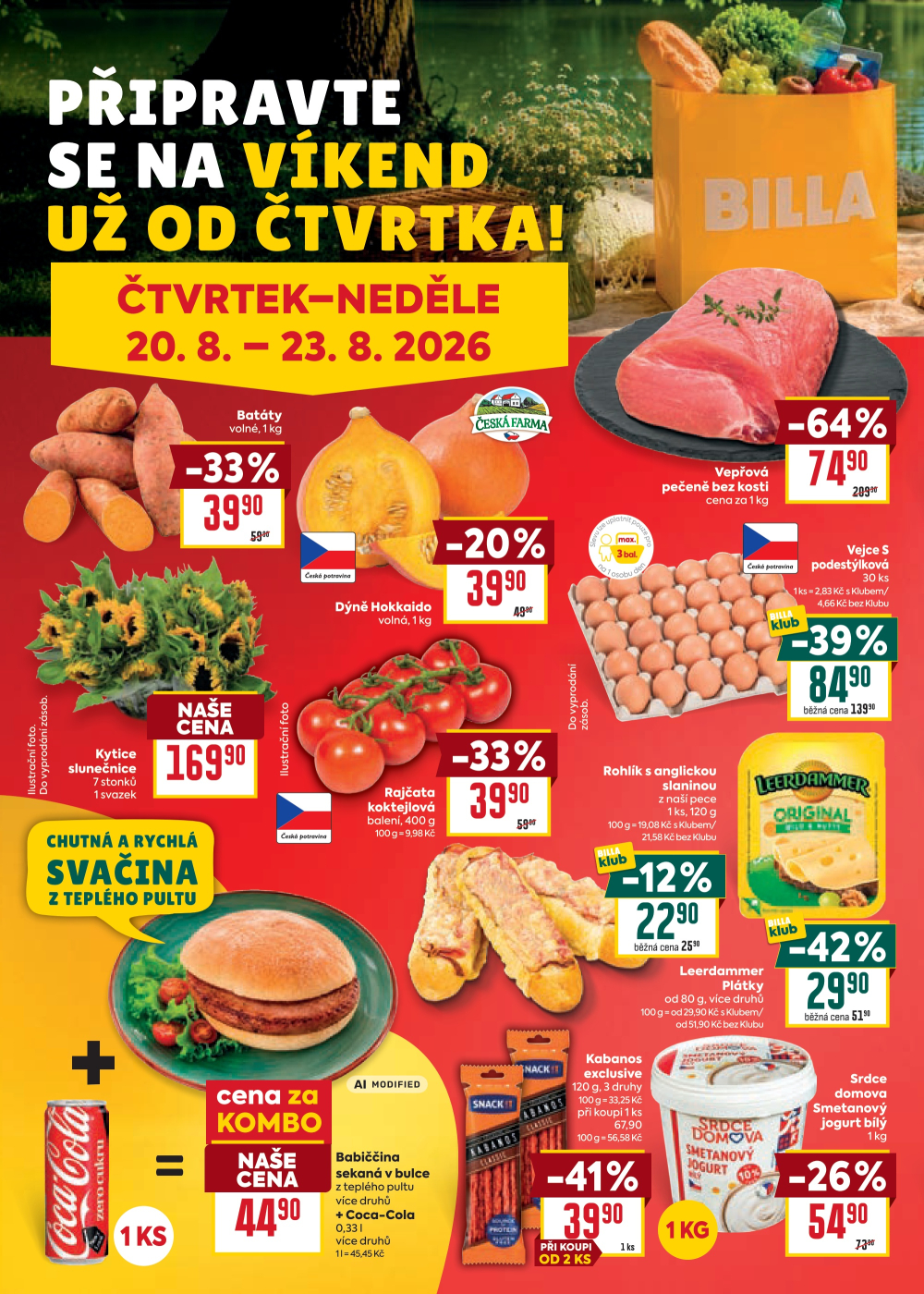 Leták BILLA velký leták - strana 28
