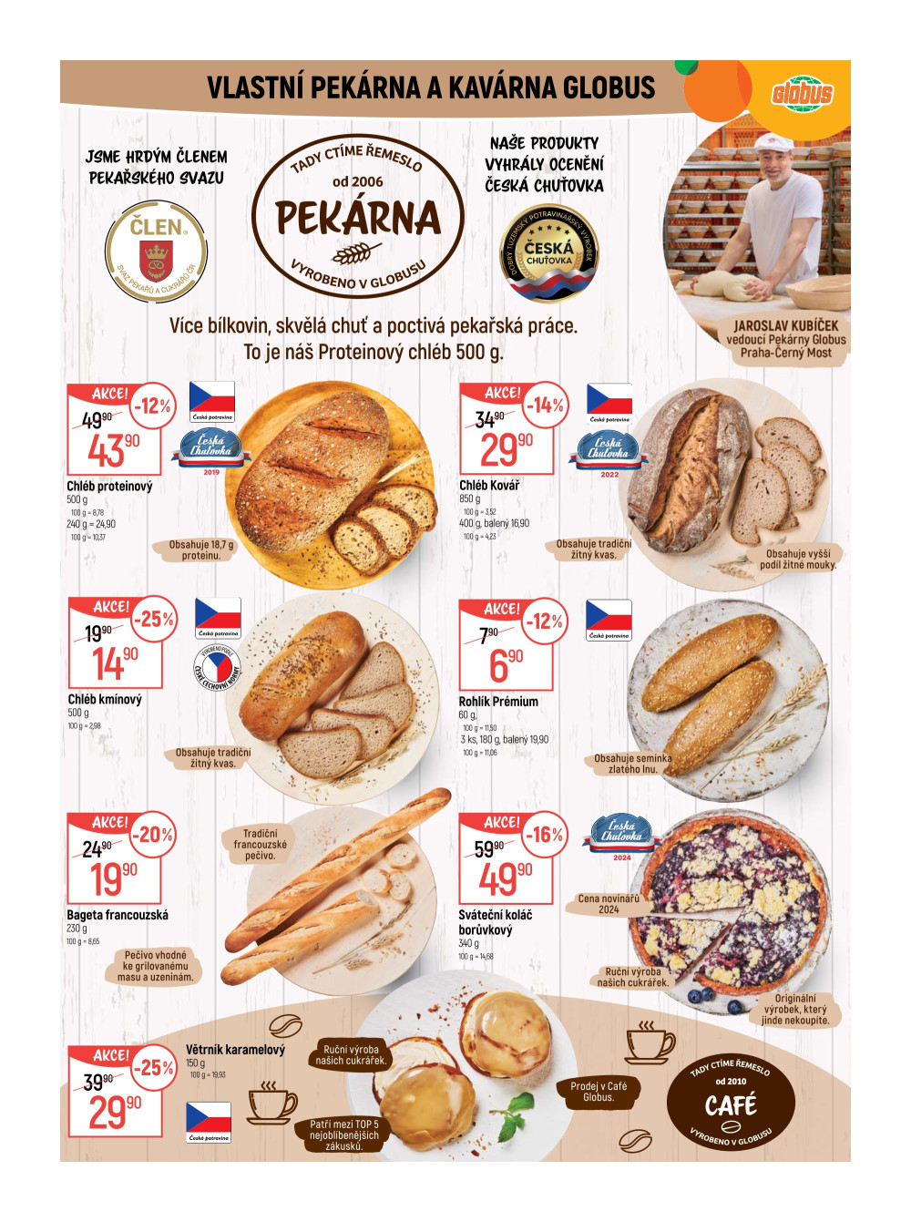 Leták Globus leták Praha - Černý Most - strana 6