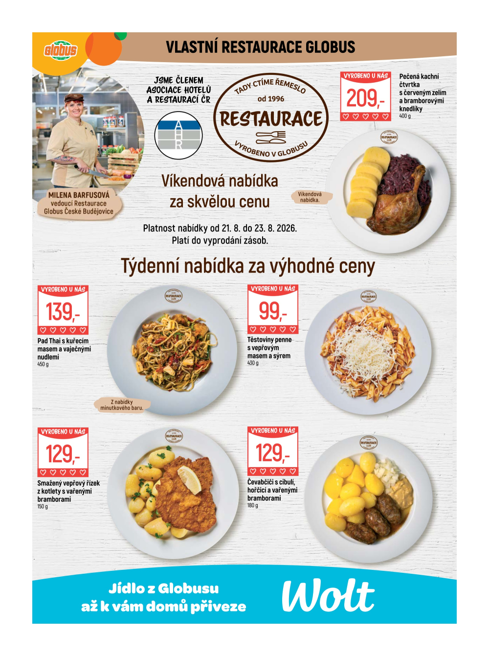 Leták Globus leták České Budějovice - strana 7