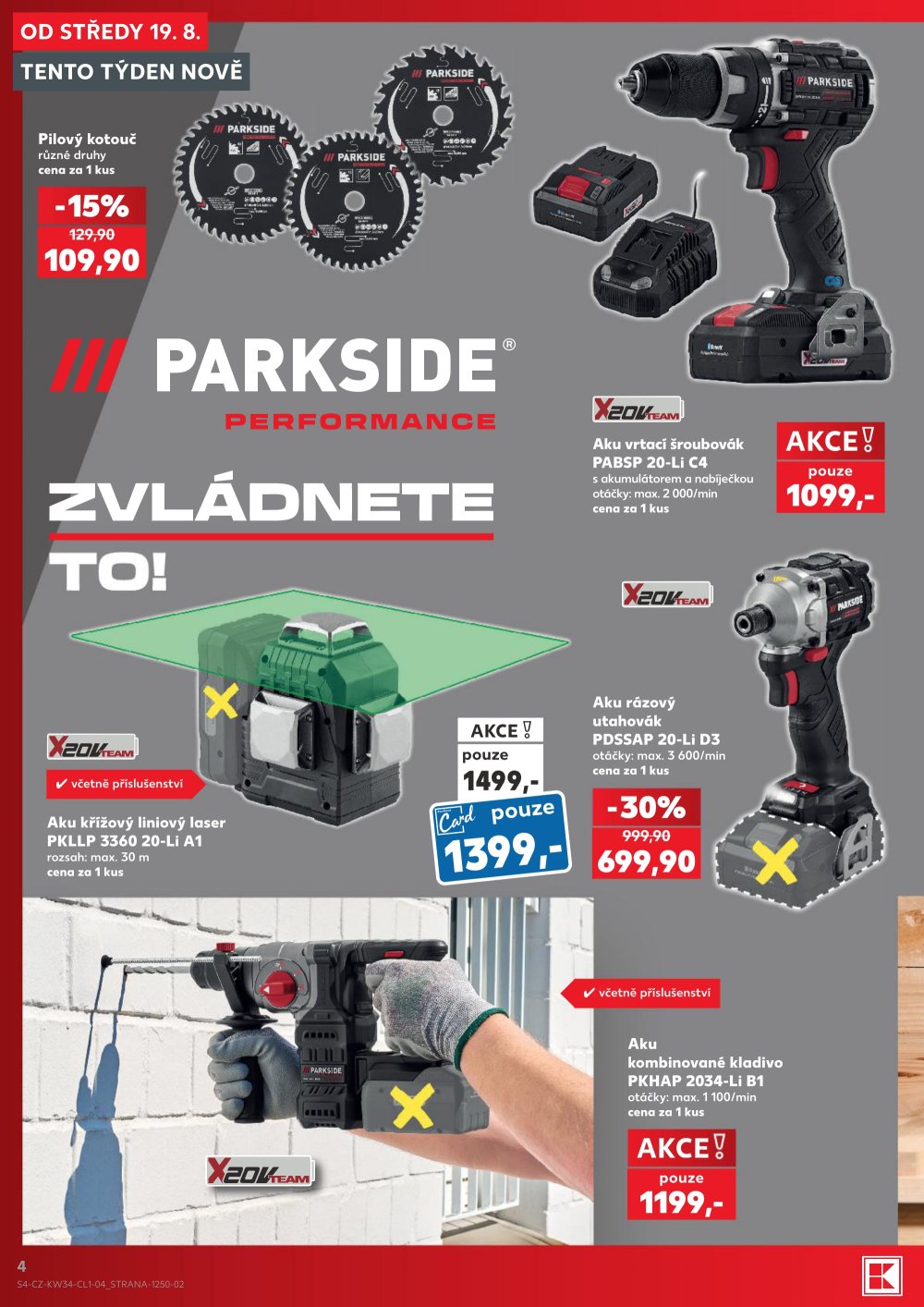 Leták Kaufland leták - Spotřební zboží - strana 4
