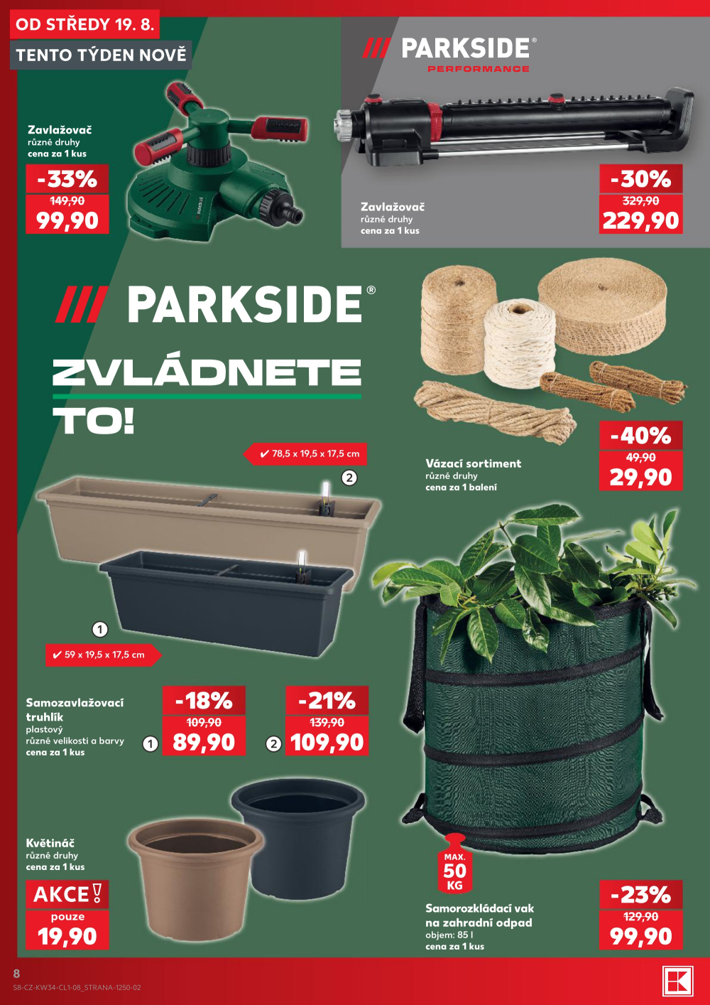 Leták Kaufland leták - Spotřební zboží - strana 8
