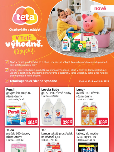 Teta drogerie - Vždycky výhodně