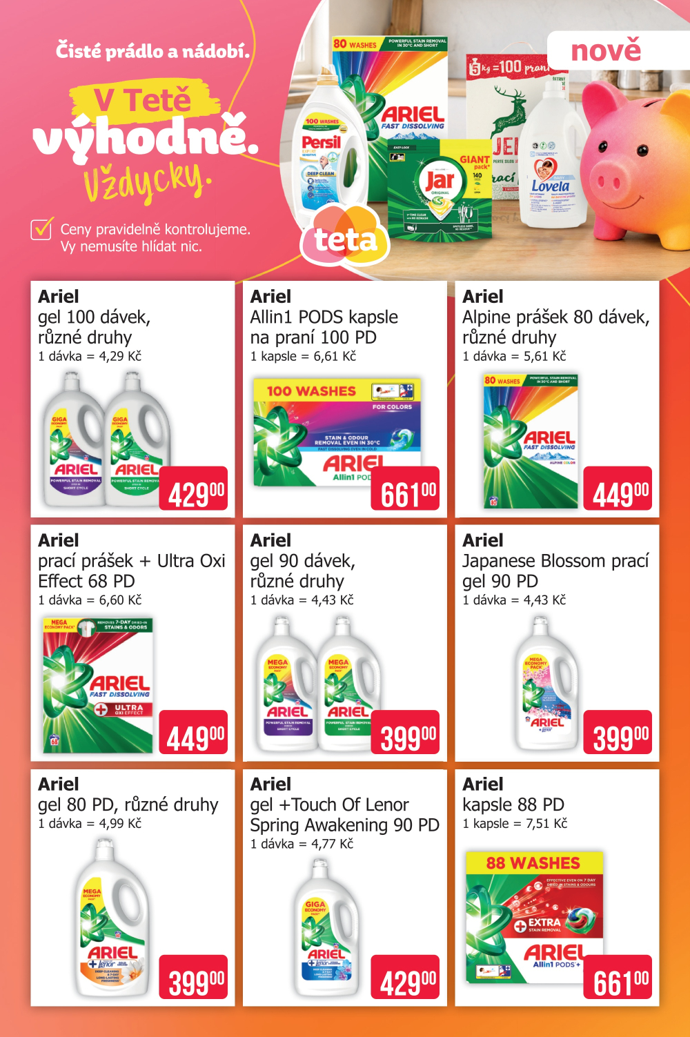 Leták Teta drogerie - Vždycky výhodně - strana 2