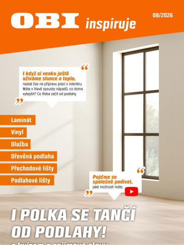OBI leták - I polka se tančí od podlahy!