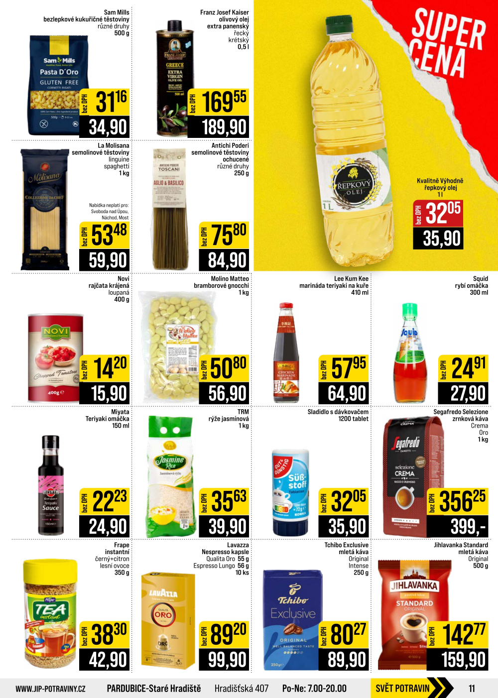 Leták JIP leták CC Cash & Carry - České Budějovice, Most, Náchod, Svoboda nad Úpou, Sušice - strana 11