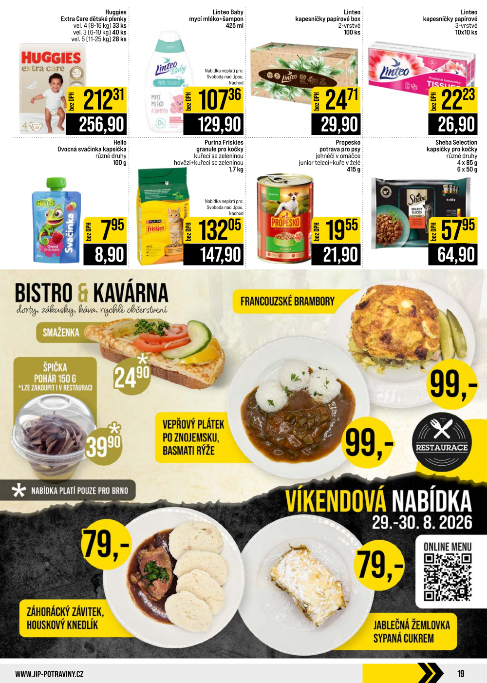 Leták JIP leták CC Cash & Carry - České Budějovice, Most, Náchod, Svoboda nad Úpou, Sušice - strana 19