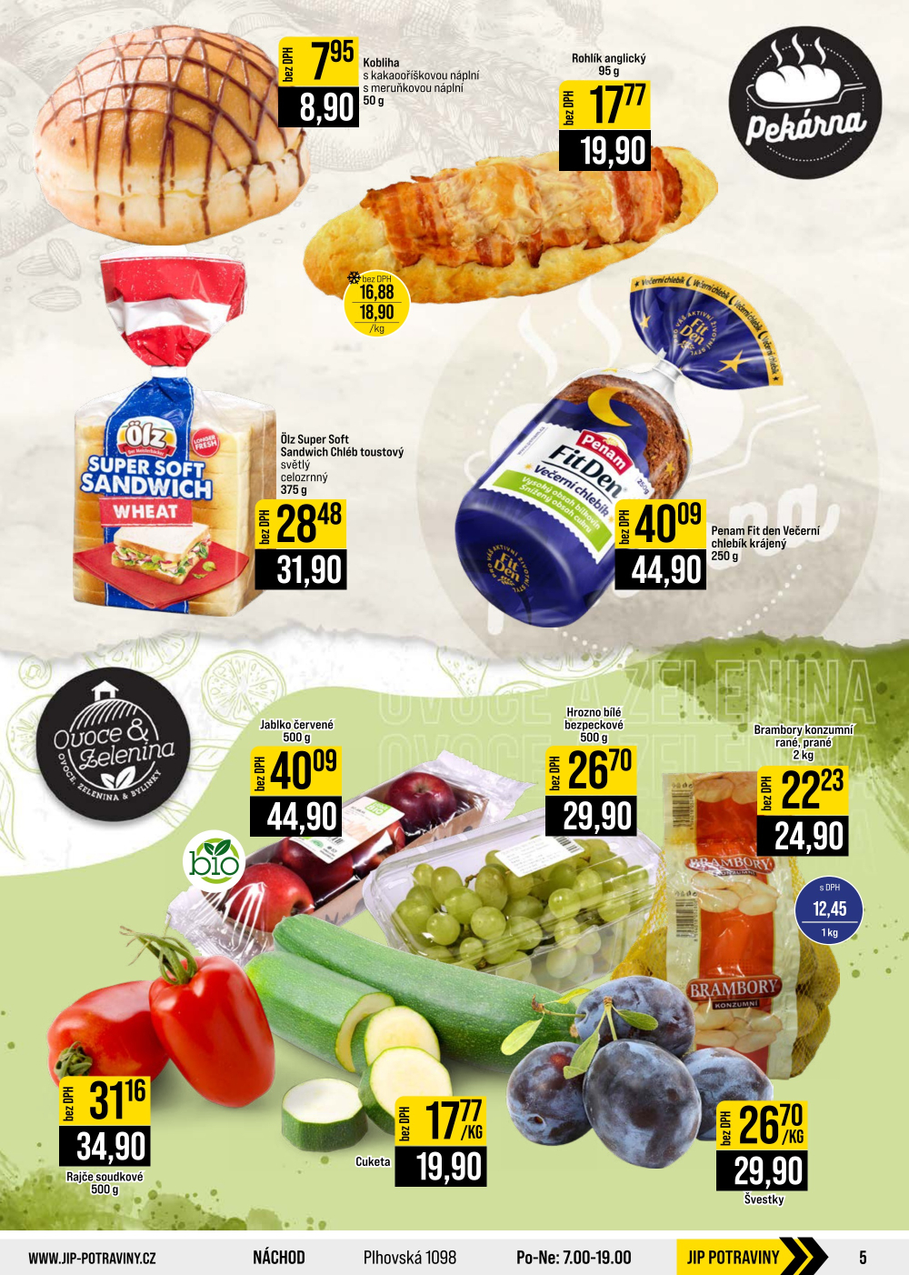 Leták JIP leták CC Cash & Carry - České Budějovice, Most, Náchod, Svoboda nad Úpou, Sušice - strana 5