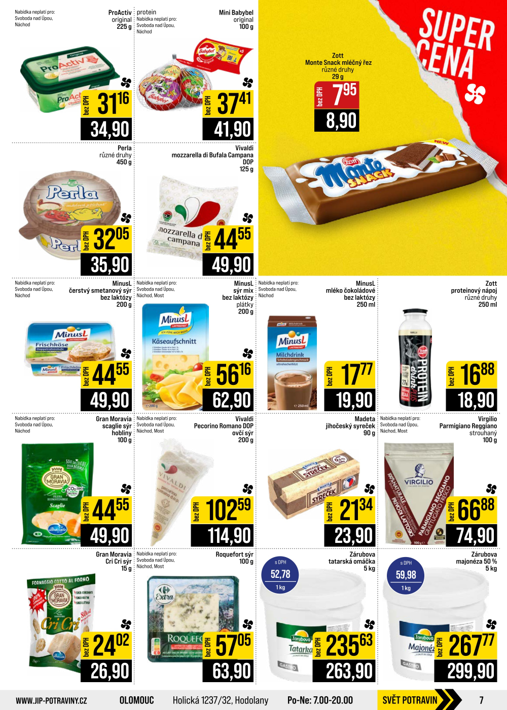 Leták JIP leták CC Cash & Carry - České Budějovice, Most, Náchod, Svoboda nad Úpou, Sušice - strana 7