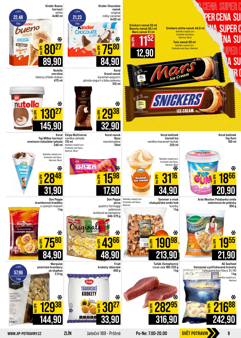 Leták JIP leták CC Cash & Carry - České Budějovice, Most, Náchod, Svoboda nad Úpou, Sušice - strana 9