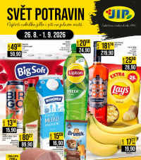 Akční leták JIP  CC Cash & Carry - Brno, Ostrava, Praha, Polička, Olomouc, Karlovy Vary, Zlín, Jilemnice, Pardubice