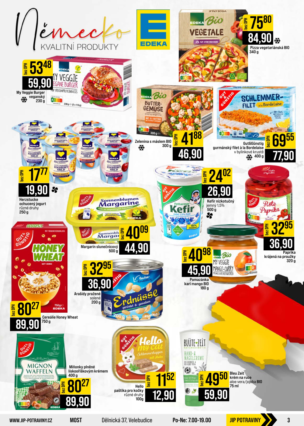Leták JIP leták CC Cash & Carry - Brno, Ostrava, Praha, Polička, Olomouc, Karlovy Vary, Zlín, Jilemnice, Pardubice - strana 3