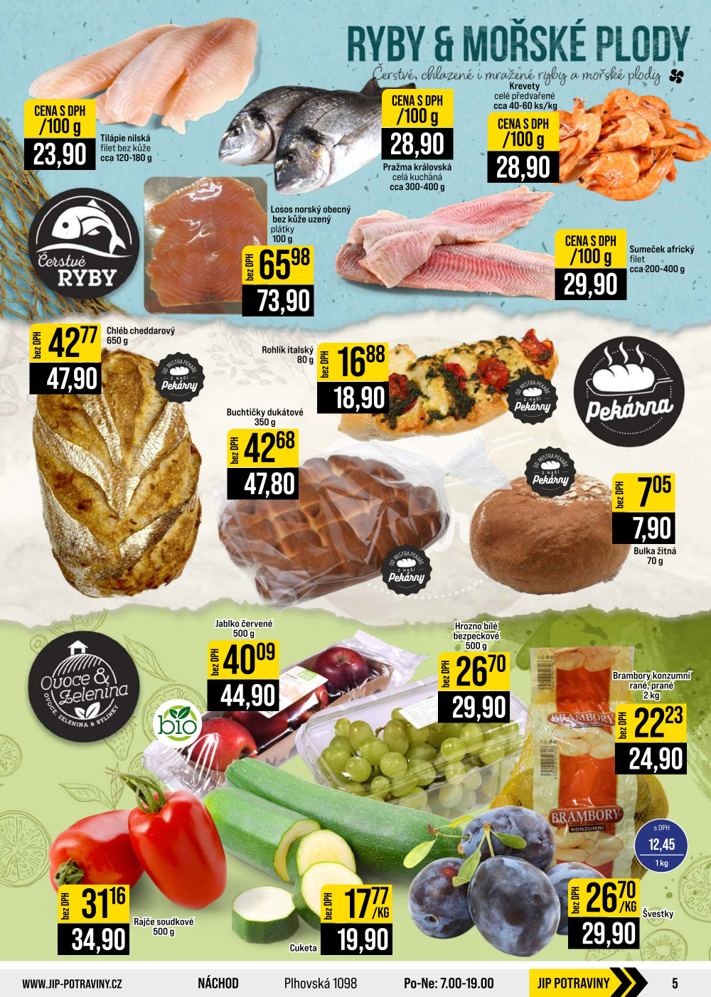 Leták JIP leták CC Cash & Carry - Brno, Ostrava, Praha, Polička, Olomouc, Karlovy Vary, Zlín, Jilemnice, Pardubice - strana 5