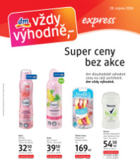 Akční leták dm drogerie  - journal expres