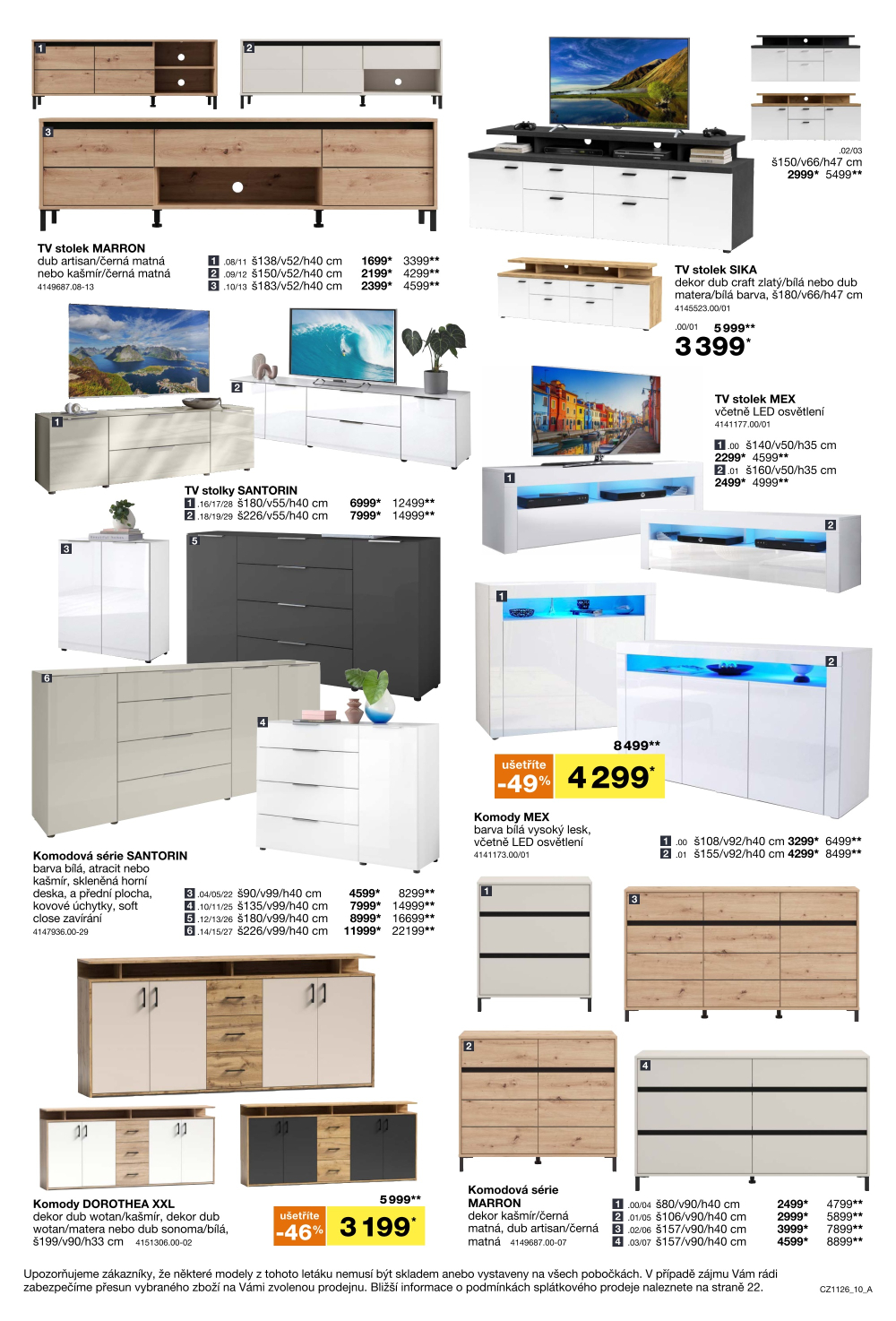 Leták SCONTO Nábytek leták - strana 10