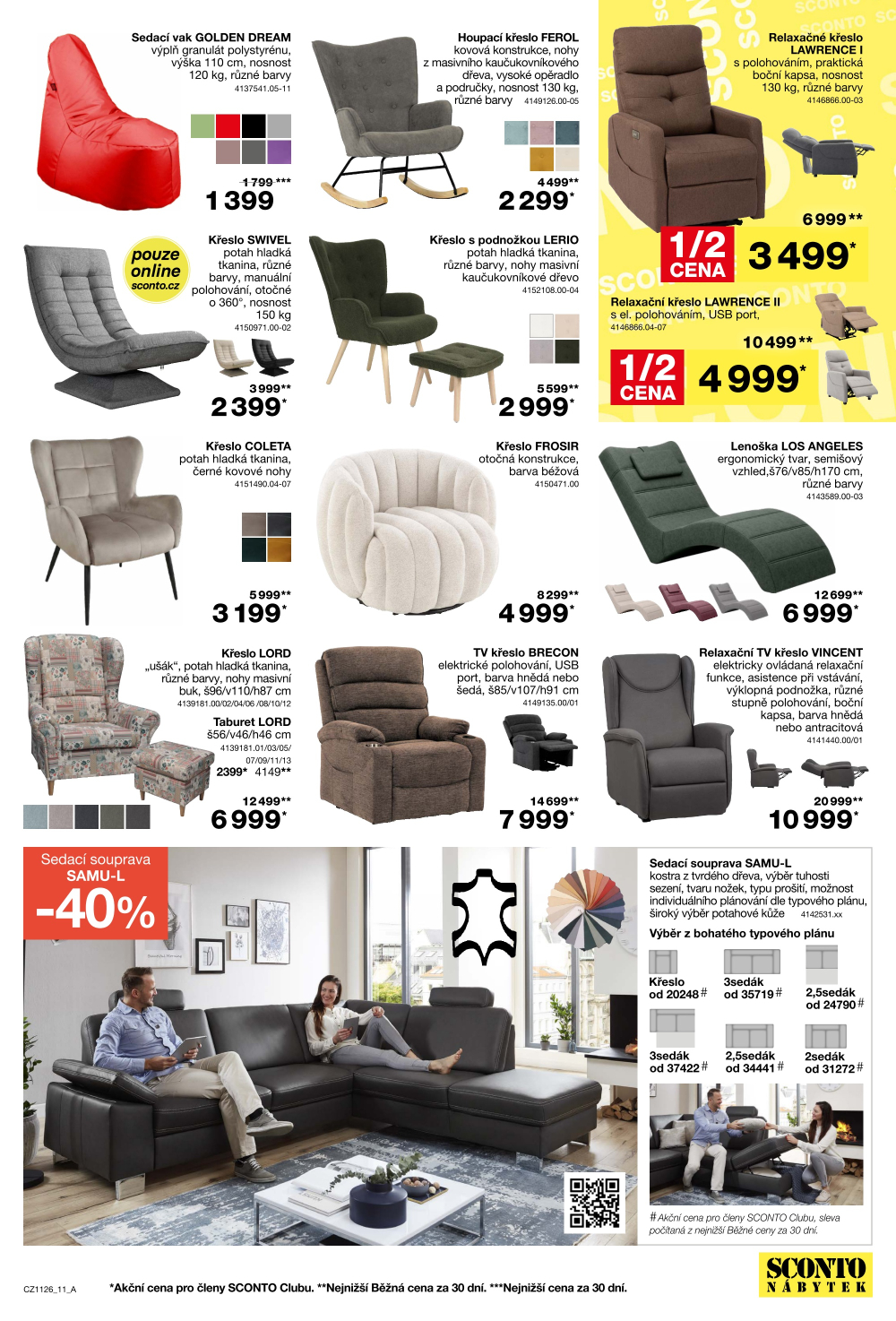 Leták SCONTO Nábytek leták - strana 11