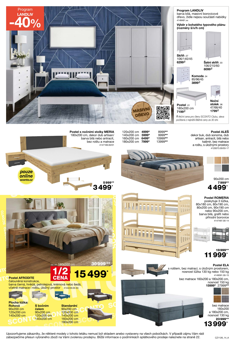 Leták SCONTO Nábytek leták - strana 14