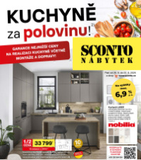 Akční leták SCONTO Nábytek 