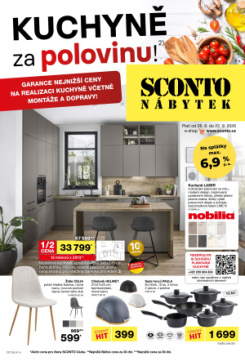 SCONTO Nábytek leták