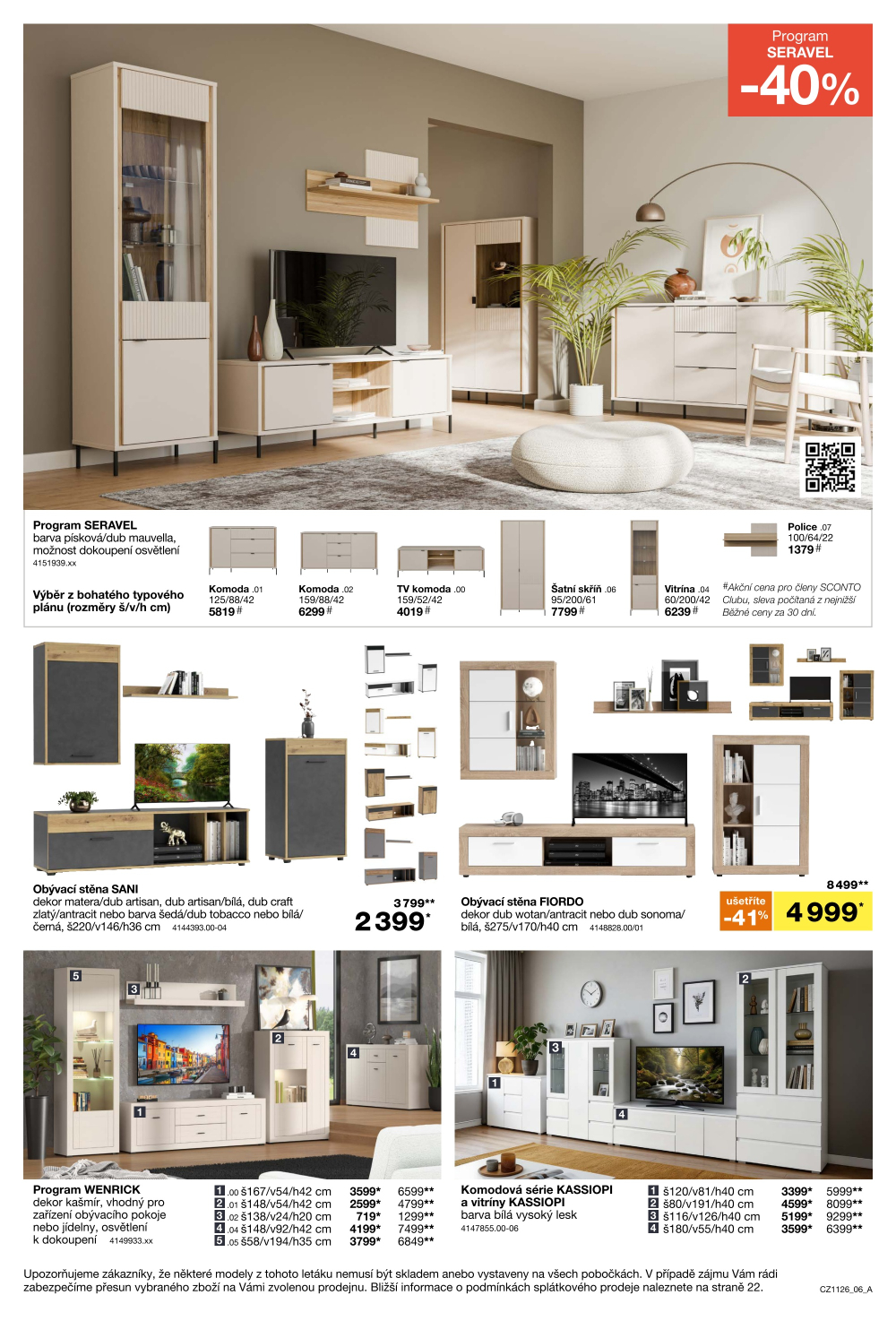 Leták SCONTO Nábytek leták - strana 6