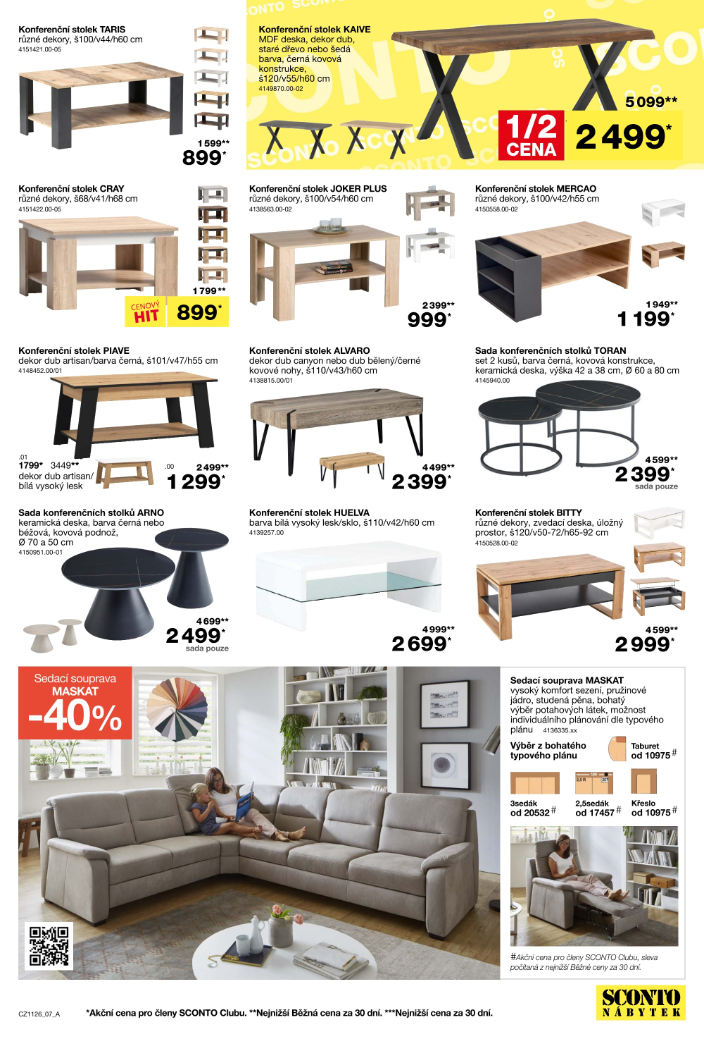 Leták SCONTO Nábytek leták - strana 7