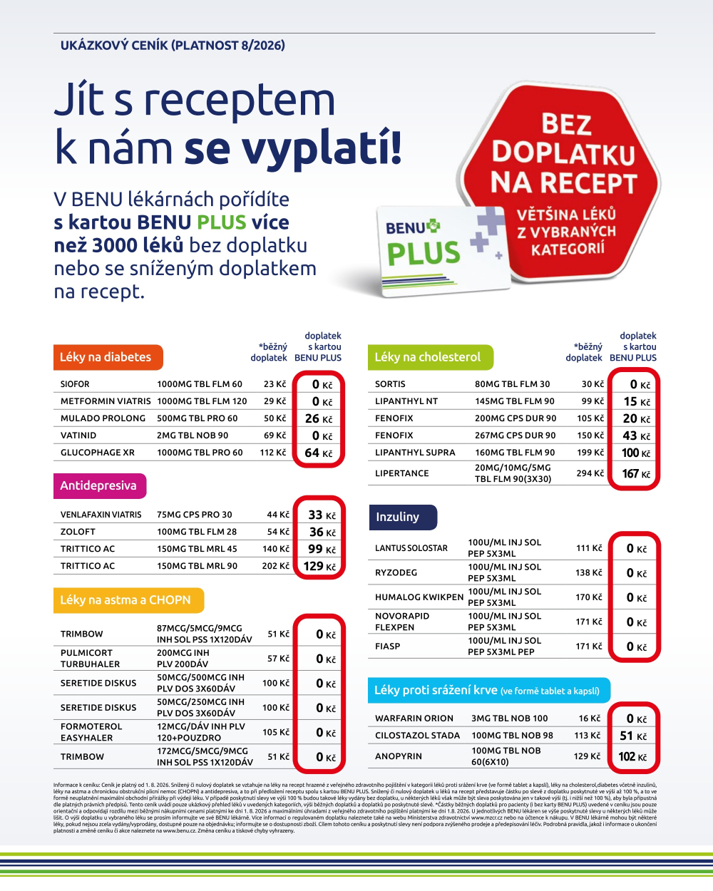 Leták BENU Lékárna leták - strana 18