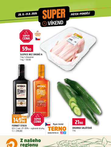 Terno leták - Víkendovka