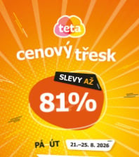 Akční leták Teta drogerie - Cenový třesk