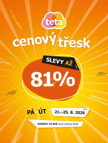 Teta drogerie - Cenový třesk