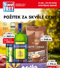 Akční leták TRAVEL FREE 