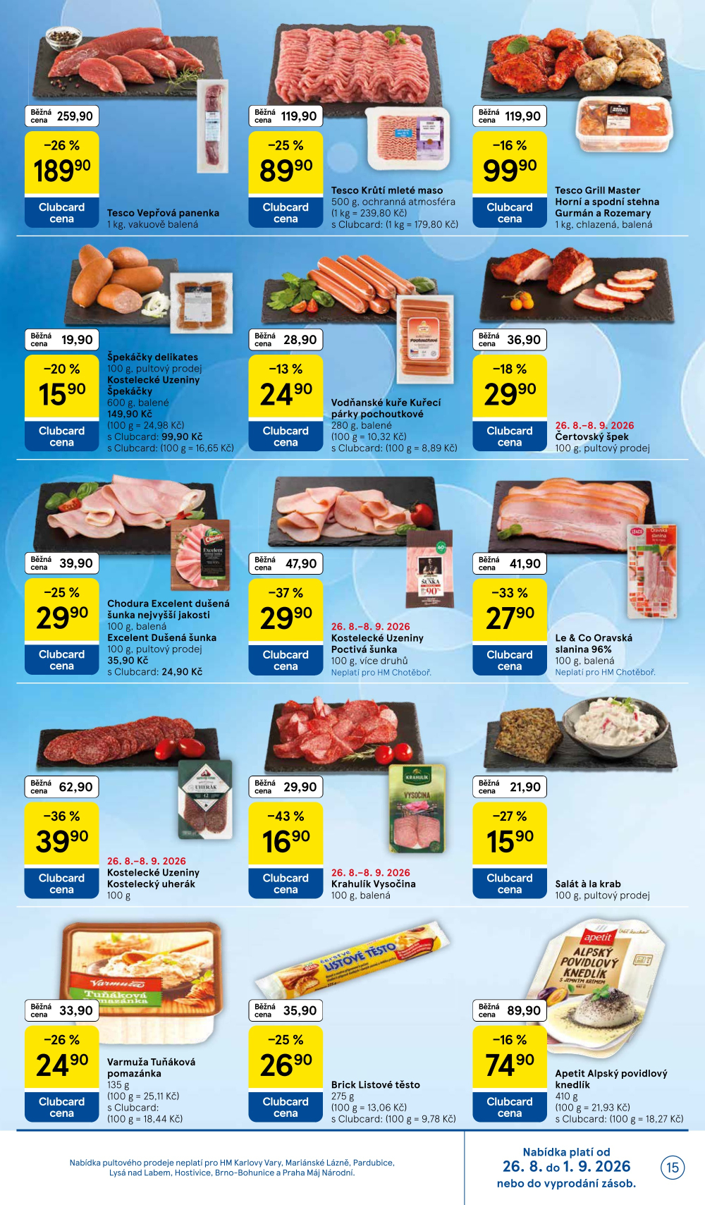 Leták Tesco hypermarket leták - strana 15