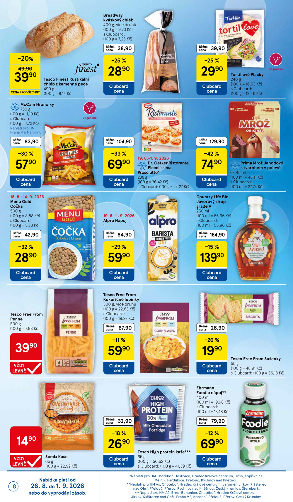 Leták Tesco hypermarket leták - strana 18