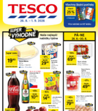 Akční leták Tesco hypermarket 