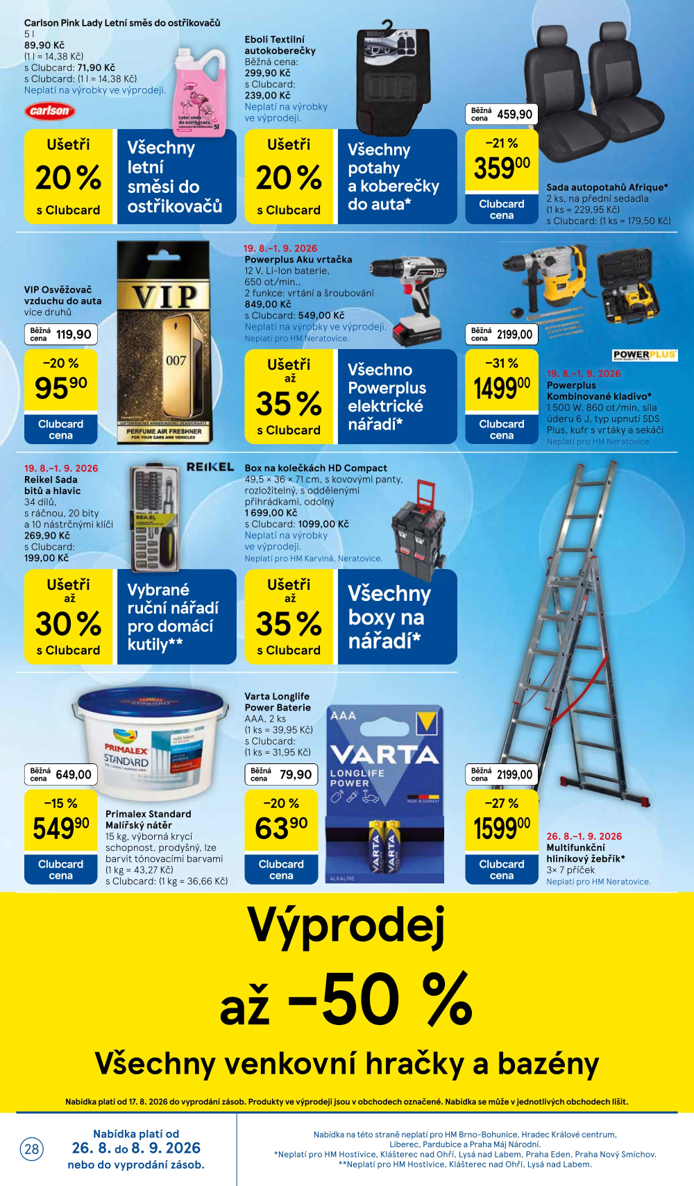 Leták Tesco hypermarket leták - strana 28